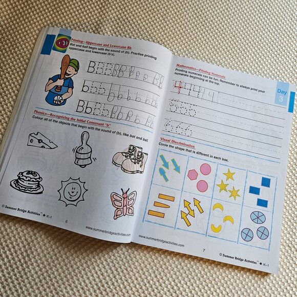 4/$25 Summer K-1 Bridge Activities - Learning Numbers and Letters - Picture 6 of 13